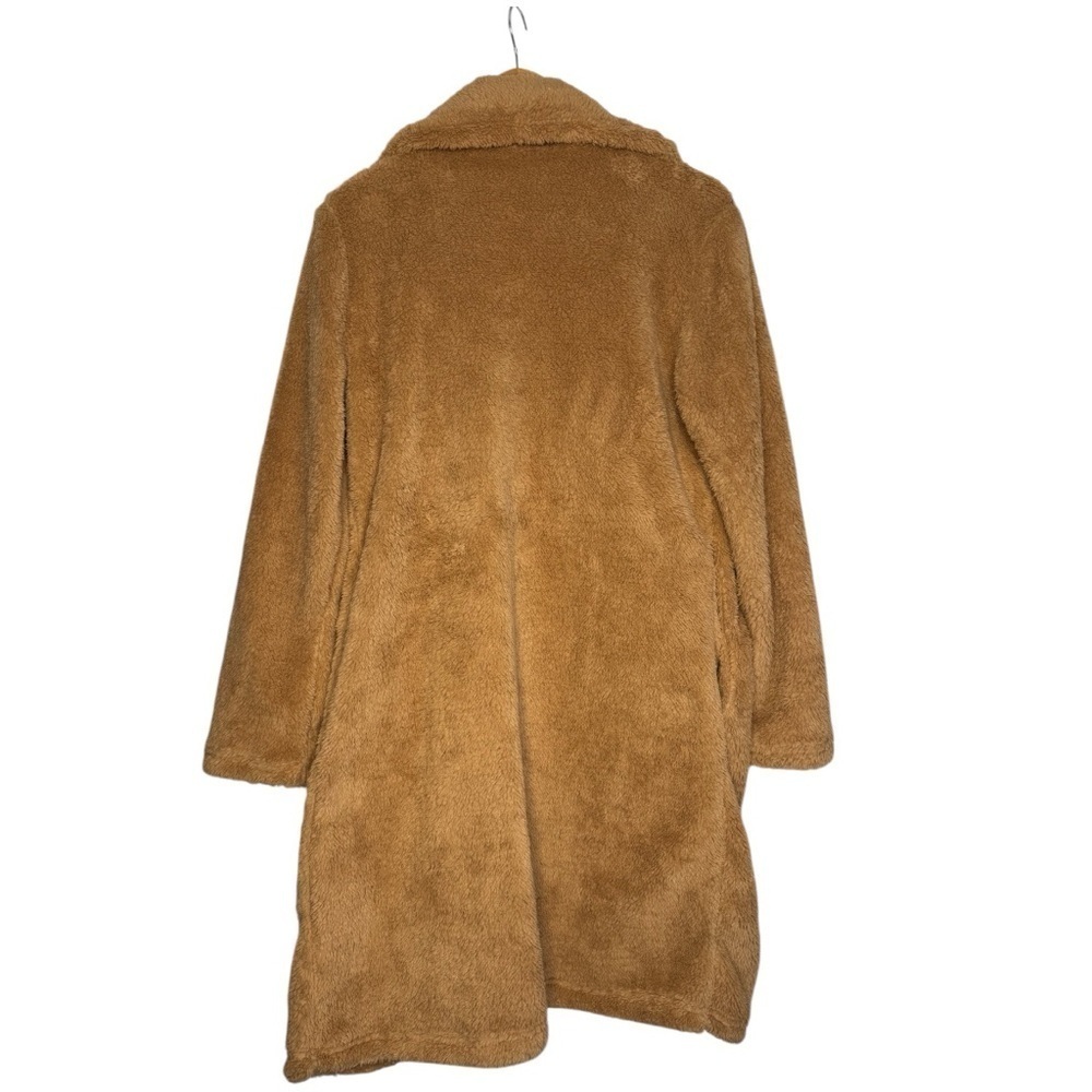 NWOT Tan Teddy Coat Faux Fur Chestnut Jacket shacket All sizes - Picture 2 of 8